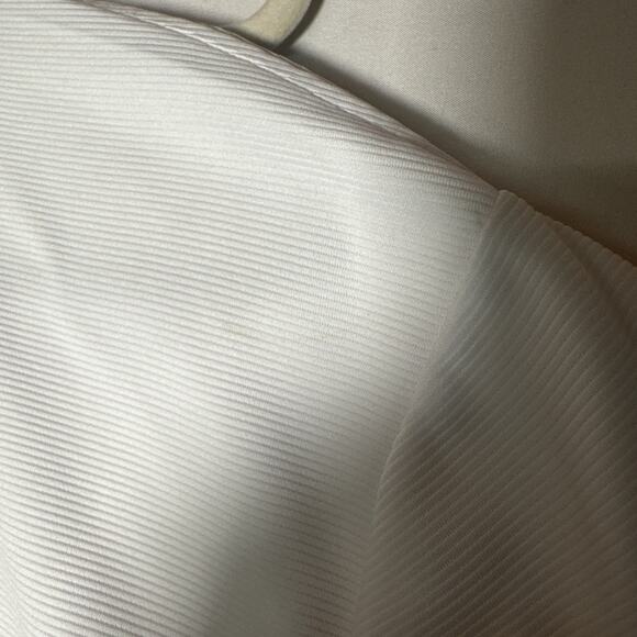 Ben Hogan Performance Golf Polo Men's Large White Ribbed Shirt Preppy - Picture 11 of 13